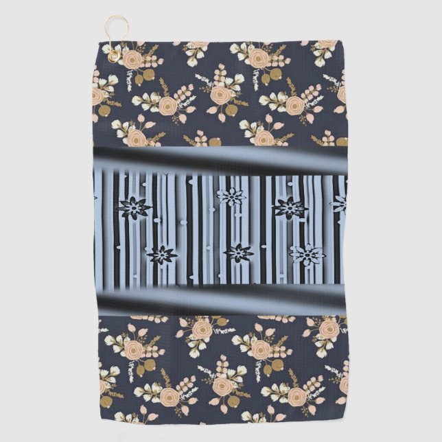 Golf Towel Floral (Front)
