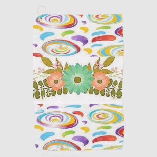 Golf Towel Floral