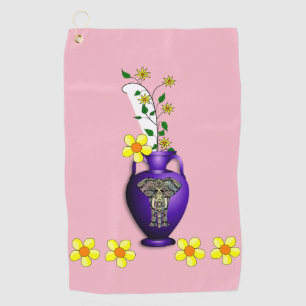 Golf Towel Floral