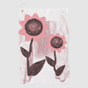 Golf Towel Floral