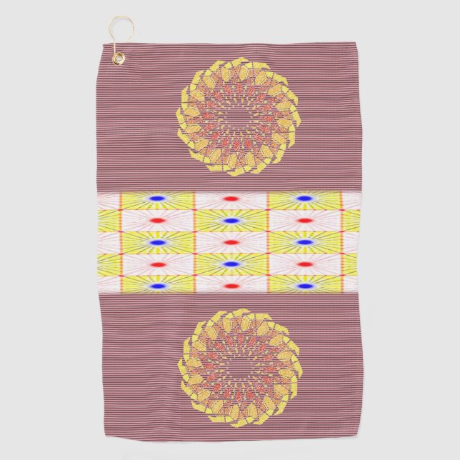 Golf Towel Floral (Front)