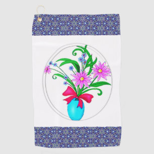 Golf Towel Floral