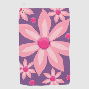 Golf Towel Floral