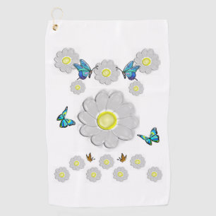 Golf Towel Floral