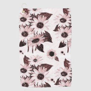 Golf Towel Floral