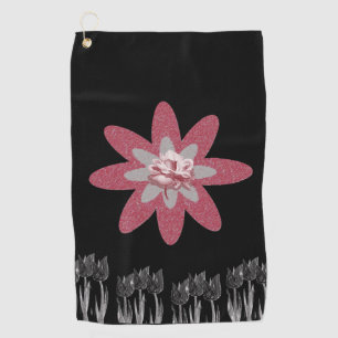 Golf Towel Floral