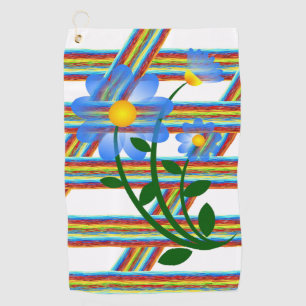 Golf Towel Floral