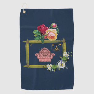 Golf Towel Floral