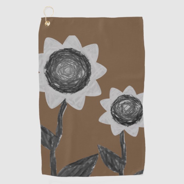 Golf Towel Floral (Front)