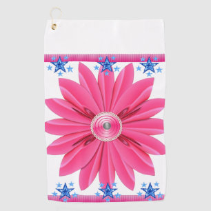 Golf Towel Floral