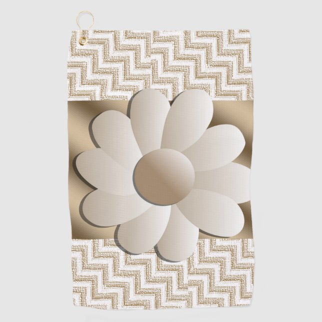 Golf Towel Floral (Front)