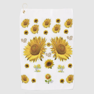 Golf Towel Floral