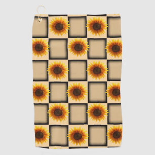 Golf Towel Sunflower