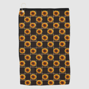 Golf Towel Sunflower
