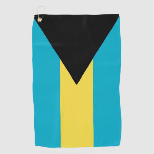 Golf Towel with flag of Bahamas