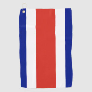 Golf Towel with flag of Costa Rica