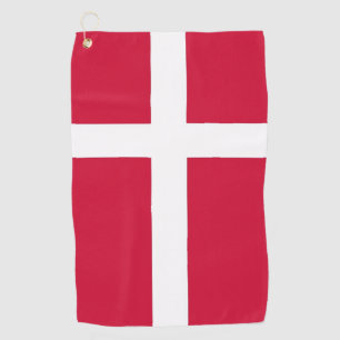 Golf Towel with flag of Denmark