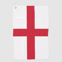 Golf Towel with flag of England, United Kingdom