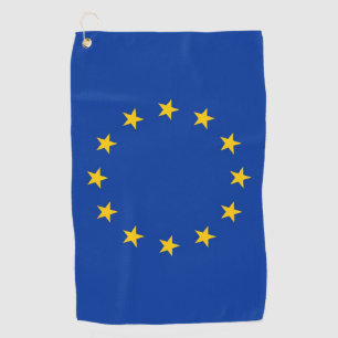 Golf Towel with flag of European Union