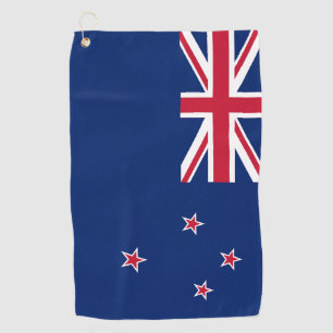 Golf Towel with flag of New Zealand
