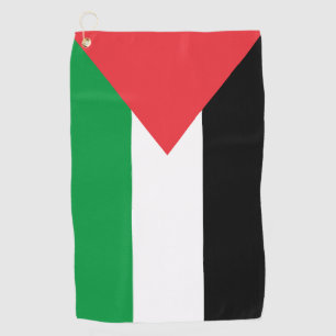 Golf Towel with flag of Palestine