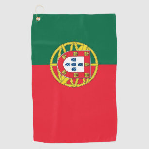 Golf Towel with flag of Portugal