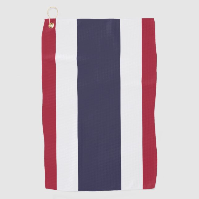 Golf Towel with flag of Thailand (Front)