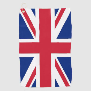 Golf Towel with flag of United Kingdom