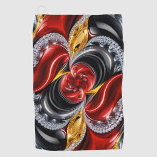 Golf Towel with Germany Colours