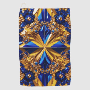 Golf Towel with Sweden Colours