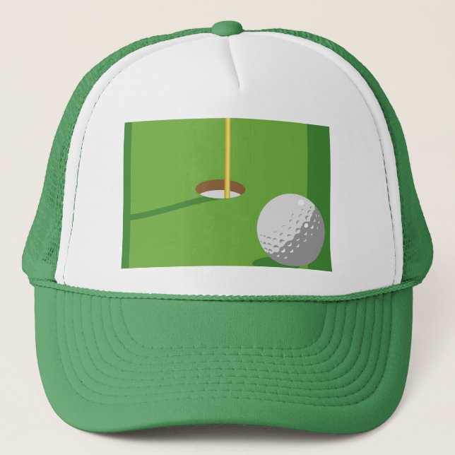 Golf Trucker Hat (Front)