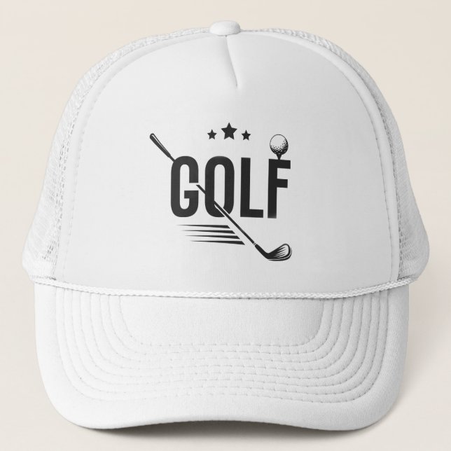 Golf Trucker Hat (Front)