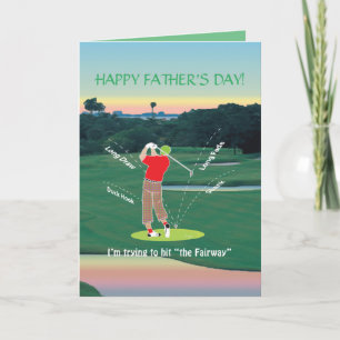 GOLF - Trying to hit "the Fairway" Card