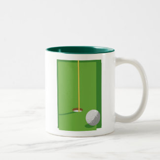 Golf Two-Tone Coffee Mug