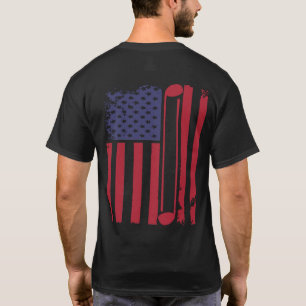 Golf USA Flag T-Shirt