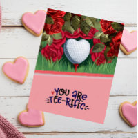 Golf Valentine's Day Card – Tee Up Your Love