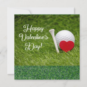 Golf Valentine's Day for Golfer with LOVE Holiday