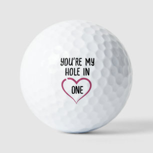 Golf Valentines Day Gifts For Golfer Love Couple Golf Balls