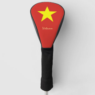 Golf Vietnam & Vietnamese Flag / Golf Clubs Covers