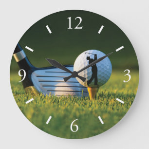 Golf Wall Clock