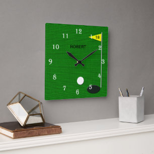 Golf Wall Clock