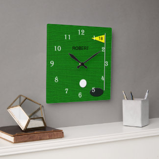 Golf Wall Clock