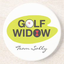Golf Widow Badge of Honour personalised