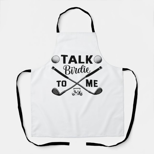 Golf Wives Social Club Floral Apron (Front)