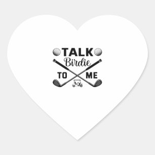Golf Wives Social Club Floral Heart Sticker