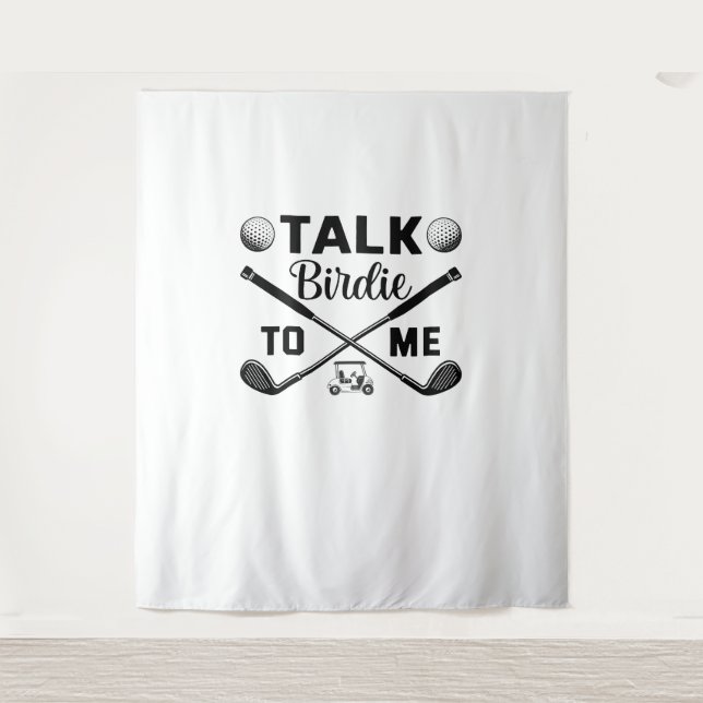 Golf Wives Social Club Floral Tapestry (Front)