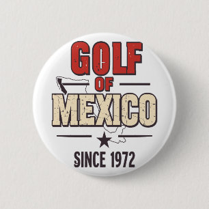 Golf Wives Social Club Flowers 6 Cm Round Badge