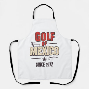 Golf Wives Social Club Flowers Apron