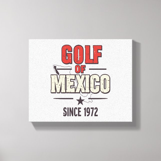 Golf Wives Social Club Flowers Canvas Print (Front)