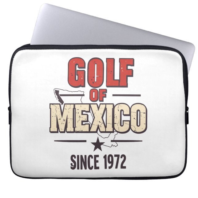 Golf Wives Social Club Flowers Laptop Sleeve (Front)